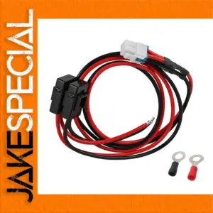 1-Meter DC Power Cable for Radio Transceivers