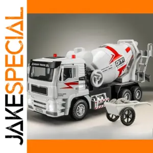1:40 Scale Diecast Cement Mixer Truck Model