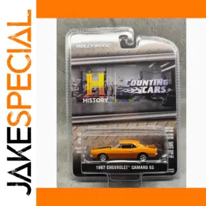 Vibrant Yellow 1967 Camaro RS Diecast Model