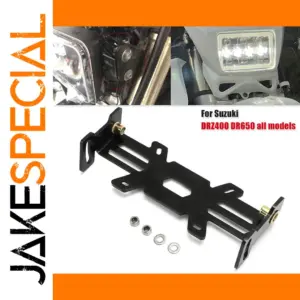Suzuki DRZ-400/650 Black Aluminum Headlight Mount