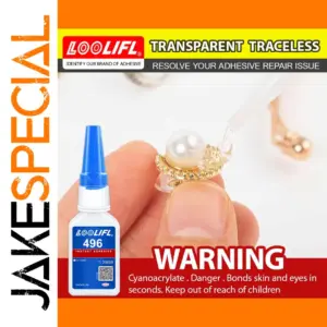 Professional Jewelry Adhesive 3.5cm, Waterproof & Clear
