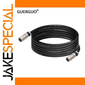 RG6 Coaxial Cable 75Ω, 2.3MHz-3.0GHz, 6mm