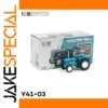 Blue Diecast Harvest Tractor Model Y41-03