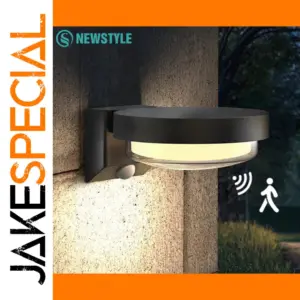 Modern Solar Wall Lamp with Motion Sensor