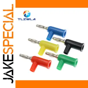 Color-Coded Banana Plug Set for Electronics