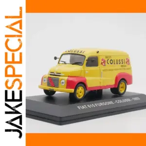 Vintage Fiat 615 Furgone Diecast Model 1:43