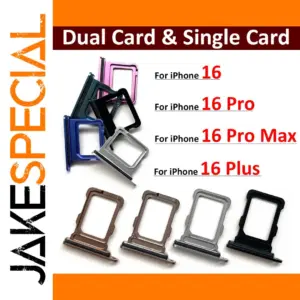 iPhone 16 Series SIM Tray Holder in Multiple Colors