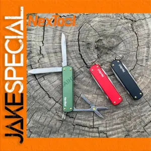 Multifunctional Pocket Tool with Stainless Steel Blade