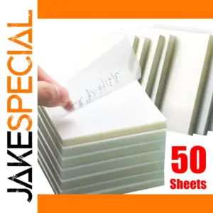 Transparent Waterproof Sticky Note Pads Set