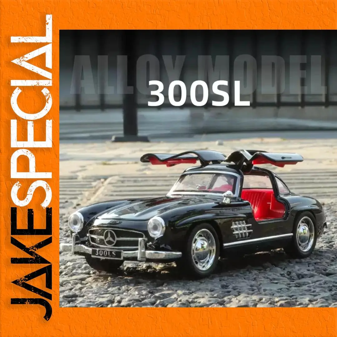 Vintage Mercedes-Benz 1:32 Diecast Model Car 1 Vintage Mercedes-Benz 1:32 Diecast Model Car