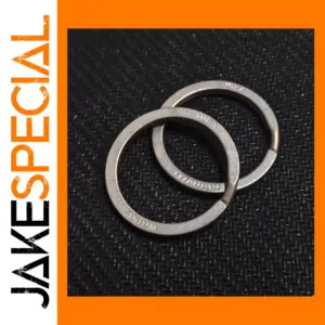 Titanium Alloy Rotating Ring Buckles Set