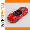 Vibrant Red Porsche 918 Spyder Diecast Model