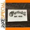 Martin & Co. Vintage Logo Guitar Decals Set