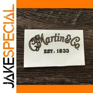 Martin & Co. Vintage Logo Guitar Decals Set