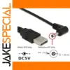 90-Degree USB to 3.5mm DC Power Cable