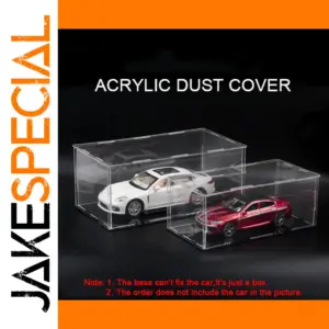 Acrylic Model Display Dust Cover 1/24 & 1/32 Scale