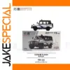 Vintage Police Jeep Diecast Model 1:64 Scale