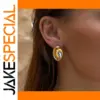 Stainless Steel Vortex Earrings for Women