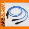 Blue XLR Balanced Audio Cable 0.5m-3m