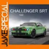 Green Dodge Challenger SRT Hellcat 1:22 Diecast Model