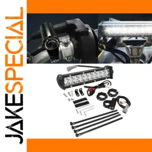 60W Motorcycle LED Light Bar for Off-Road Safety