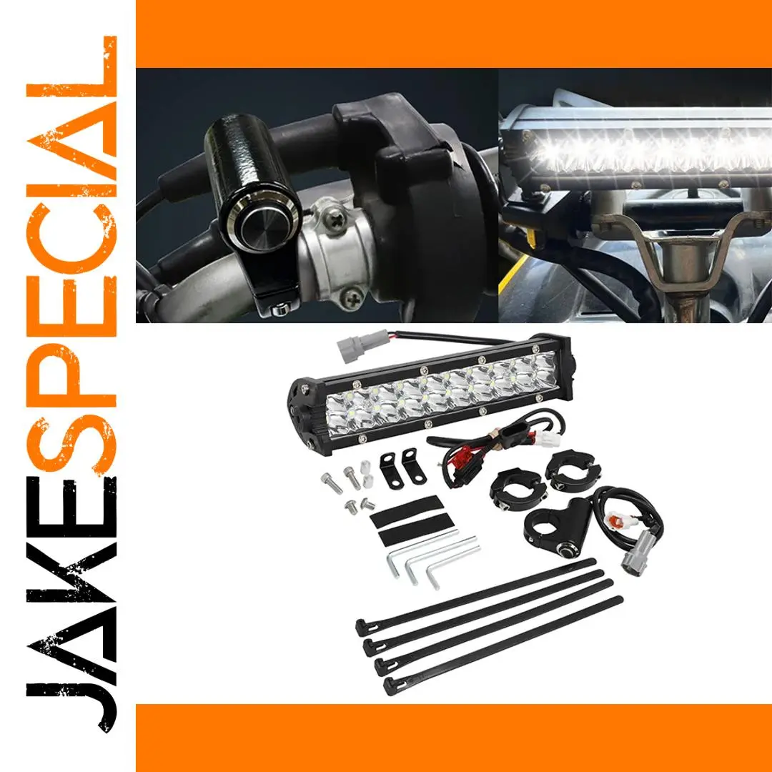60W Motorcycle LED Light Bar for Off-Road Safety 1 60W Motorcycle LED Light Bar for Off-Road Safety