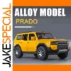 Vibrant Yellow Toyota Prado Diecast Model