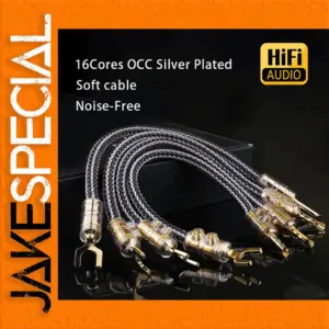 Premium OCC Copper Jumper Cables for Audio