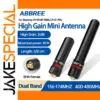 ABBREE 5/8 Inch Dual-Band VHF/UHF Antenna 2 dBi
