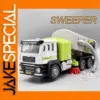 1:50 Scale Diecast Garbage Truck Model