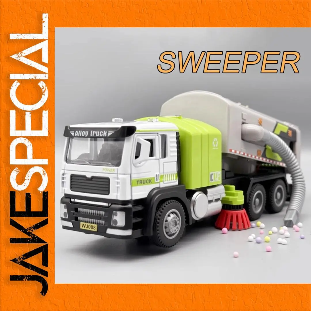 1:50 Scale Diecast Garbage Truck Model 1 1:50 Scale Diecast Garbage Truck Model
