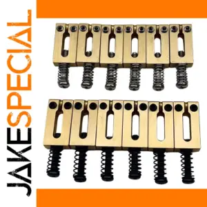 Brass Guitar Saddles for Strat & Tele