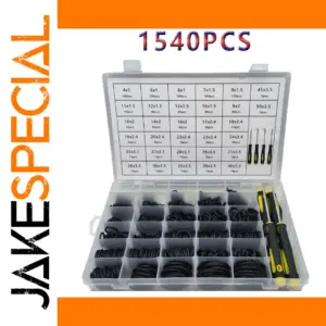 NBR Rubber O-Rings Kit with Precise Picks