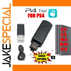 Black PS4 Modding Kit for PS4/Pro/Slim