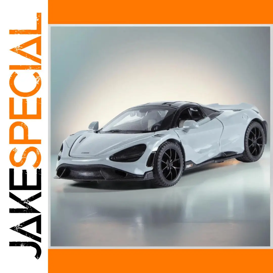 Highly Detailed 1:32 McLaren 765LT Diecast Model 1 Highly Detailed 1:32 McLaren 765LT Diecast Model