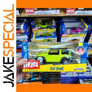 Vibrant Green Suzuki Jimny Diecast Replica