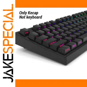 Vibrant RGB Backlit Keycap Set for MX Keyboards