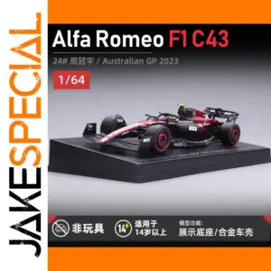 Alfa Romeo C43 2023 F1 Diecast Model 1:64 Scale