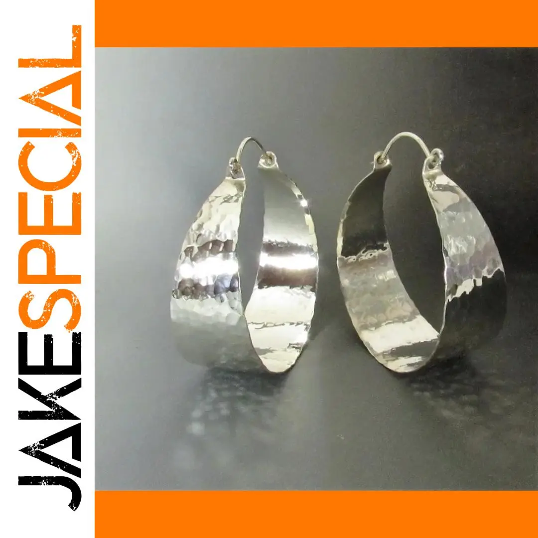 Silver Geometric Hoop Earrings for Women 1 Silver Geometric Hoop Earrings for Women