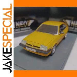 Opel Manta CC SR 1976 Model in Yellow