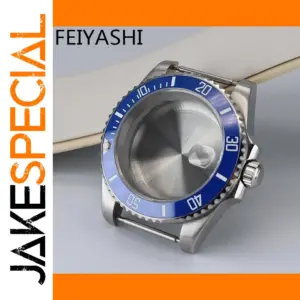 40mm Sub Blue Ceramic Watch Case for ETA 2824