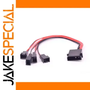 12V IDE Fan Splitter Cable for PC Cooling