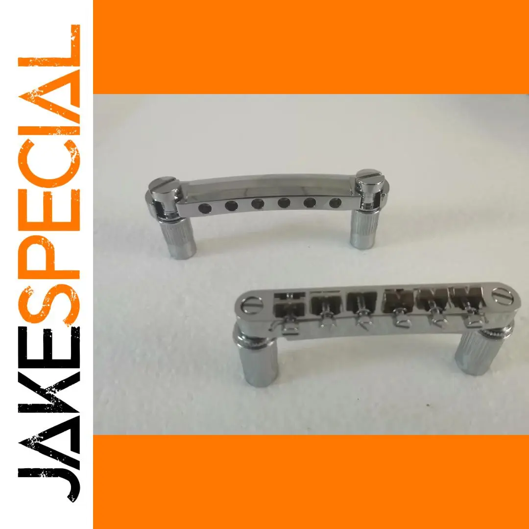 Premium 6-String Tune-O-Matic Guitar Bridge 1 Premium 6-String Tune-O-Matic Guitar Bridge