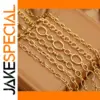 Heavy Gold-Plated Stainless Steel Jewelry Chain