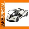 Diecast Sports Car Model with Rebound Mechanism