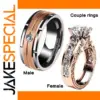 Matching Couple Rings with Zircon Stones