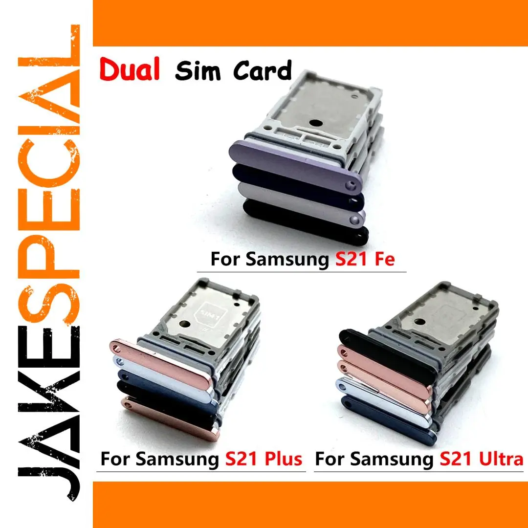 Dual-SIM Tray Holder for Samsung S21 Series 1 Dual-SIM Tray Holder for Samsung S21 Series