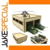 WWII Military Warehouse Model Kit Set