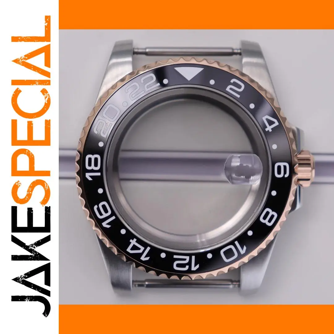 40mm Stainless Steel Watch Case for Custom Builds 1 40mm Stainless Steel Watch Case for Custom Builds