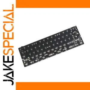 Fully Programmable Black Mechanical Keyboard PCB